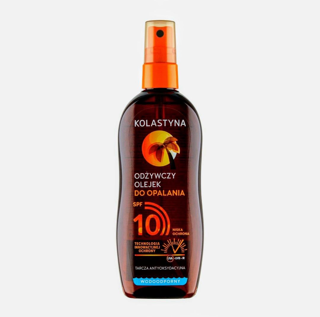 Olejek do opalania Kolastyna 10 SPF 150 ml 3 szt.