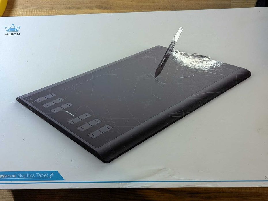 Графічний планшет new Huion 1060 plus