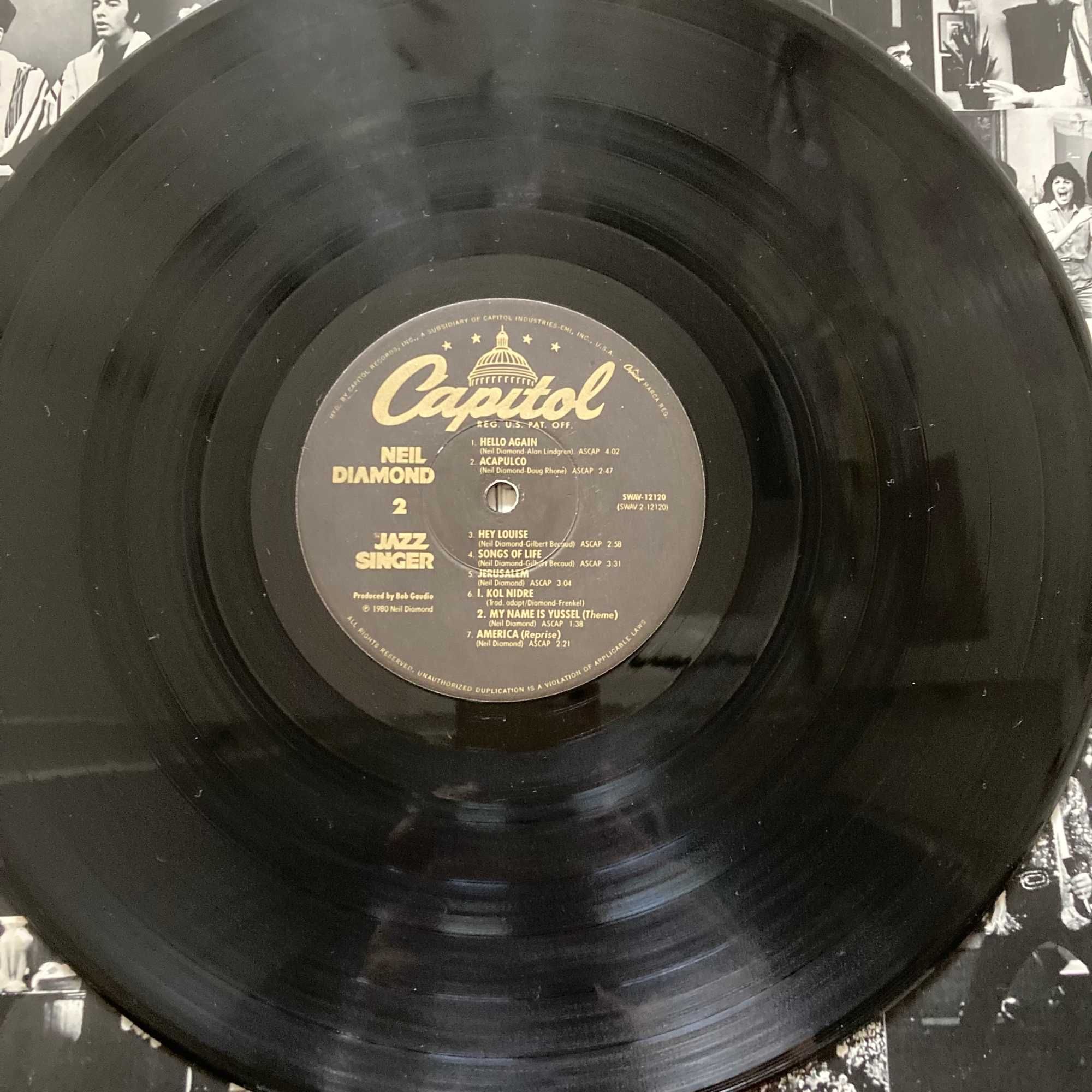 Neil Diamond – The Jazz Singer, winyl