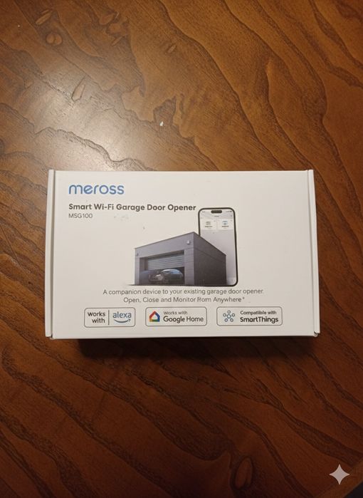 Meross MSG100 - Abridor Garagem Smart Wi-Fi | Alexa, Google Home, Sma