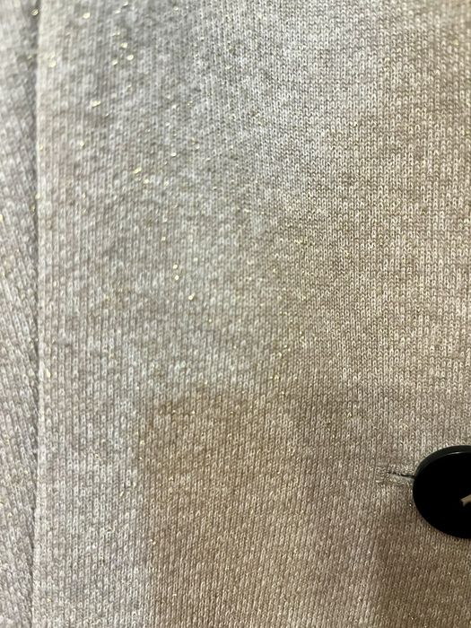 Beżowy żakiet ze złotą nitką Top Secret