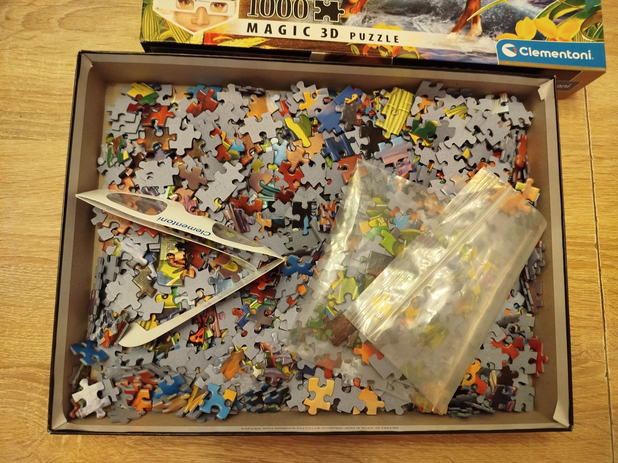 Puzzle konie 3D 1000 elementów