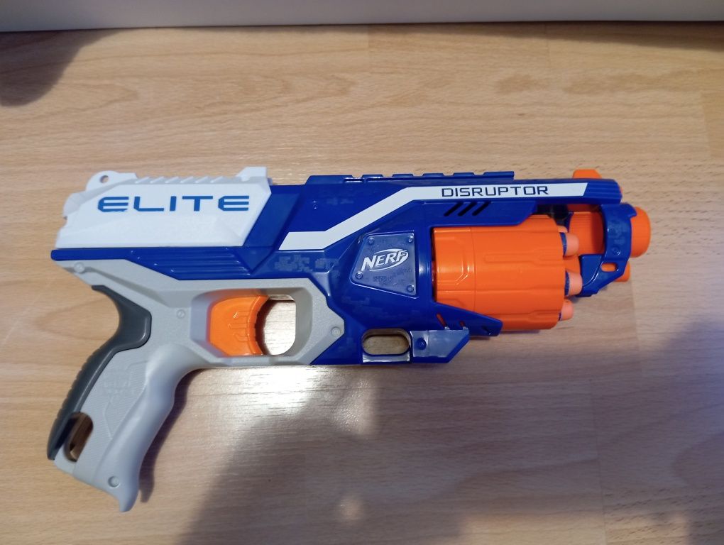 Pistolet Nerf elite disruptor +10 naboi