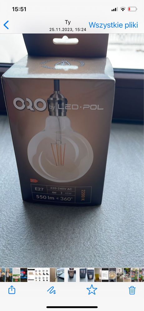 Lampa wisząca loft  plus żarowki ozobne led oryginalny design