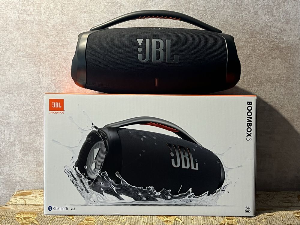 Open box JBL Бумбокс 3 black