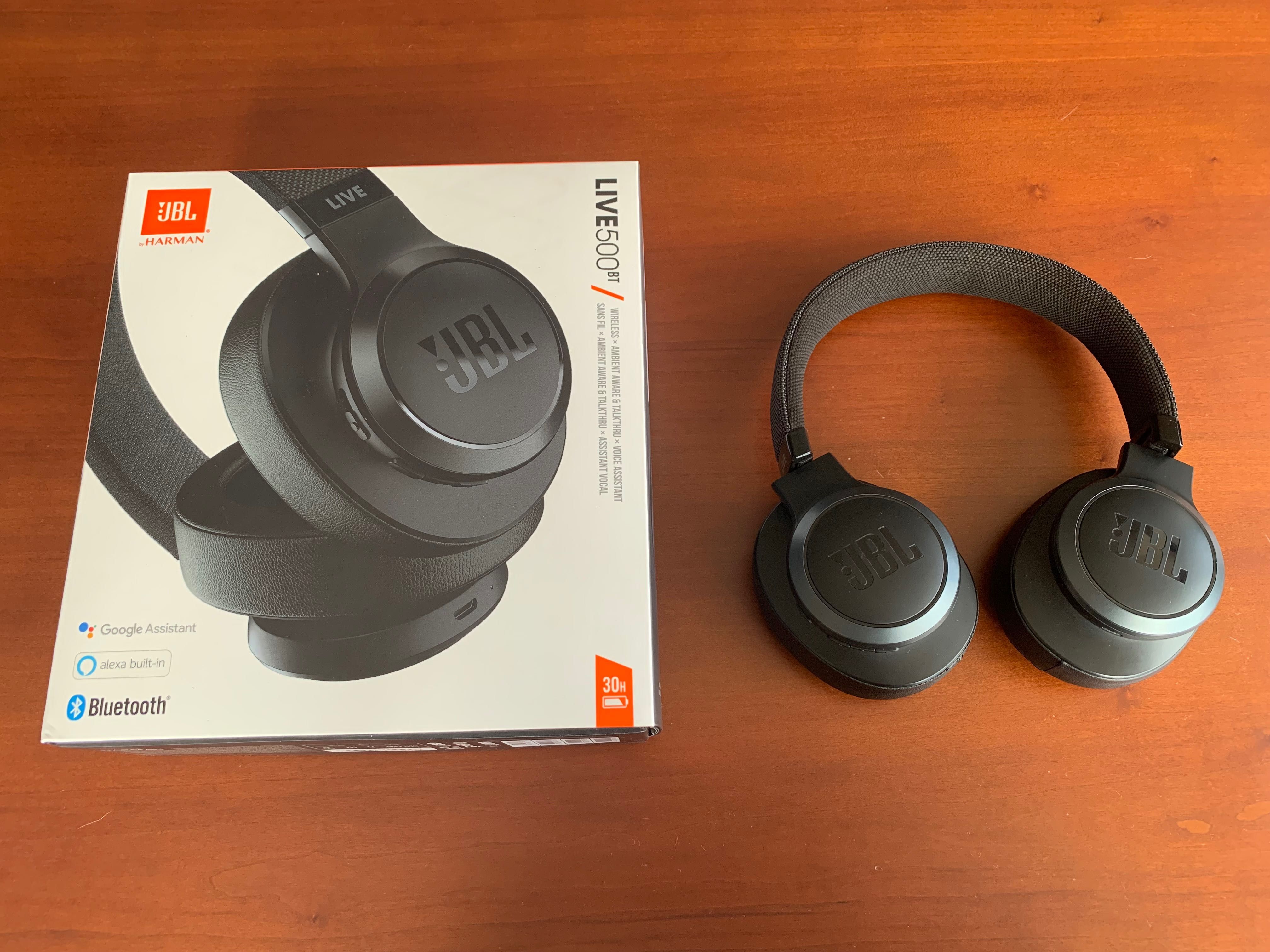 Auscultadores JBL Live 500BT