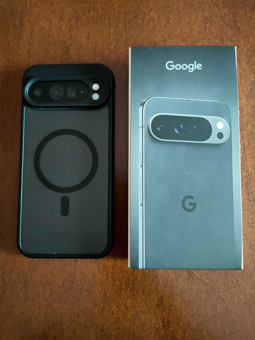 Google Pixel 9 Pro XL 512GB Obsydian, 3 miesięczny, na gwarancji