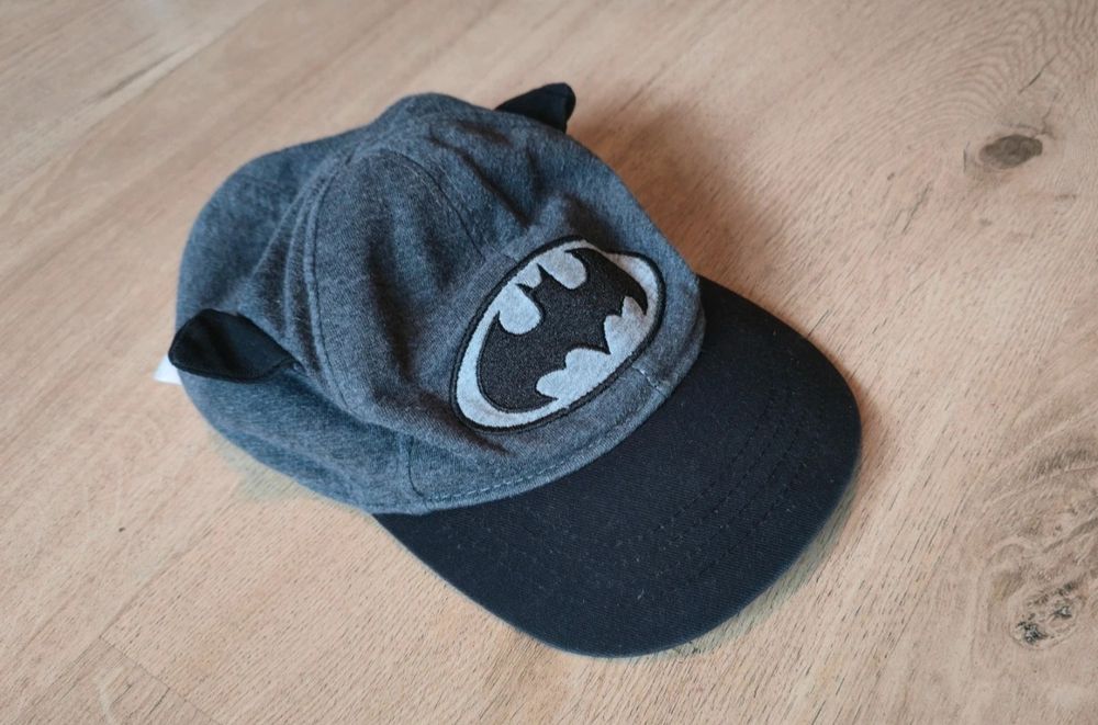 Czapka z daszkiem chłopięca, Batman, rozmiar 80