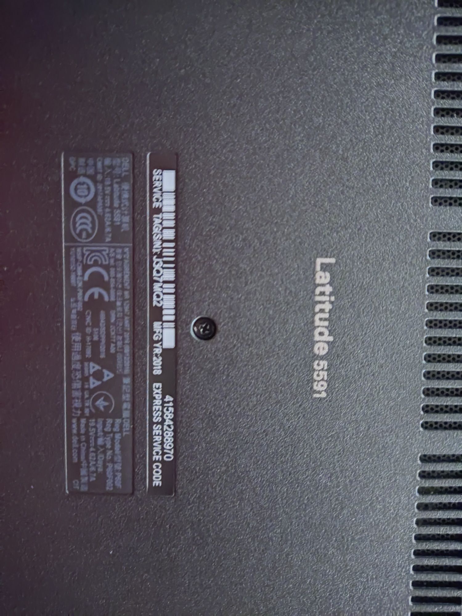 Dell НОВИЙ в плівці Latitude 5591 12ядер 16/SSD 512gb Core i7-8850H 2.