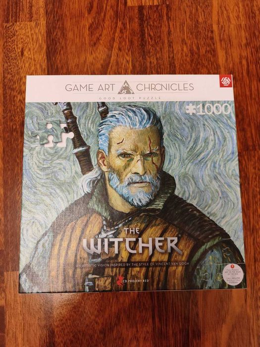 Puzzle, Wiedźmin, Vincent van Gogh