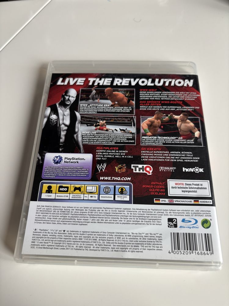 WWE 13 First Edition Ps3