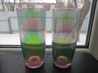 Бокалы для воды сока коктейлей 5 шт стаканы красивые