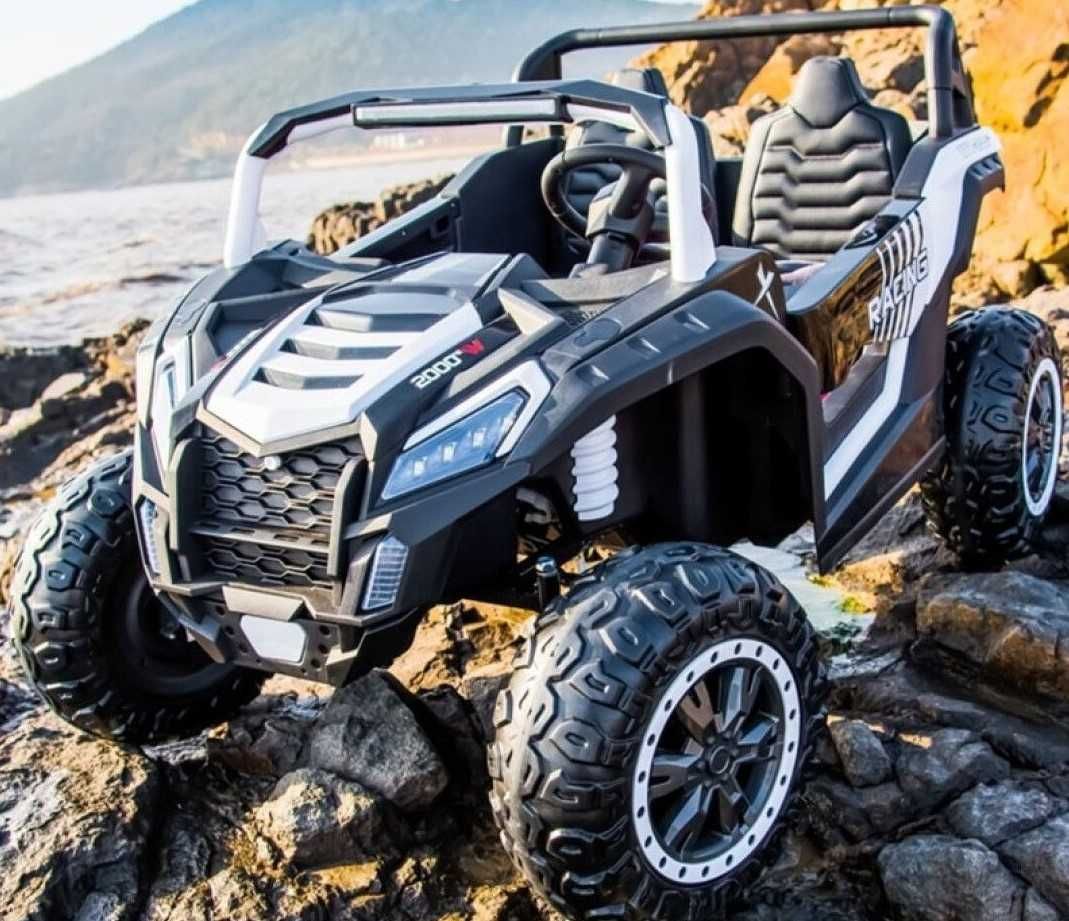 Buggy ATV Racing 4x200W 24V do 80 kg,3-stopniowa regulacja siedziska