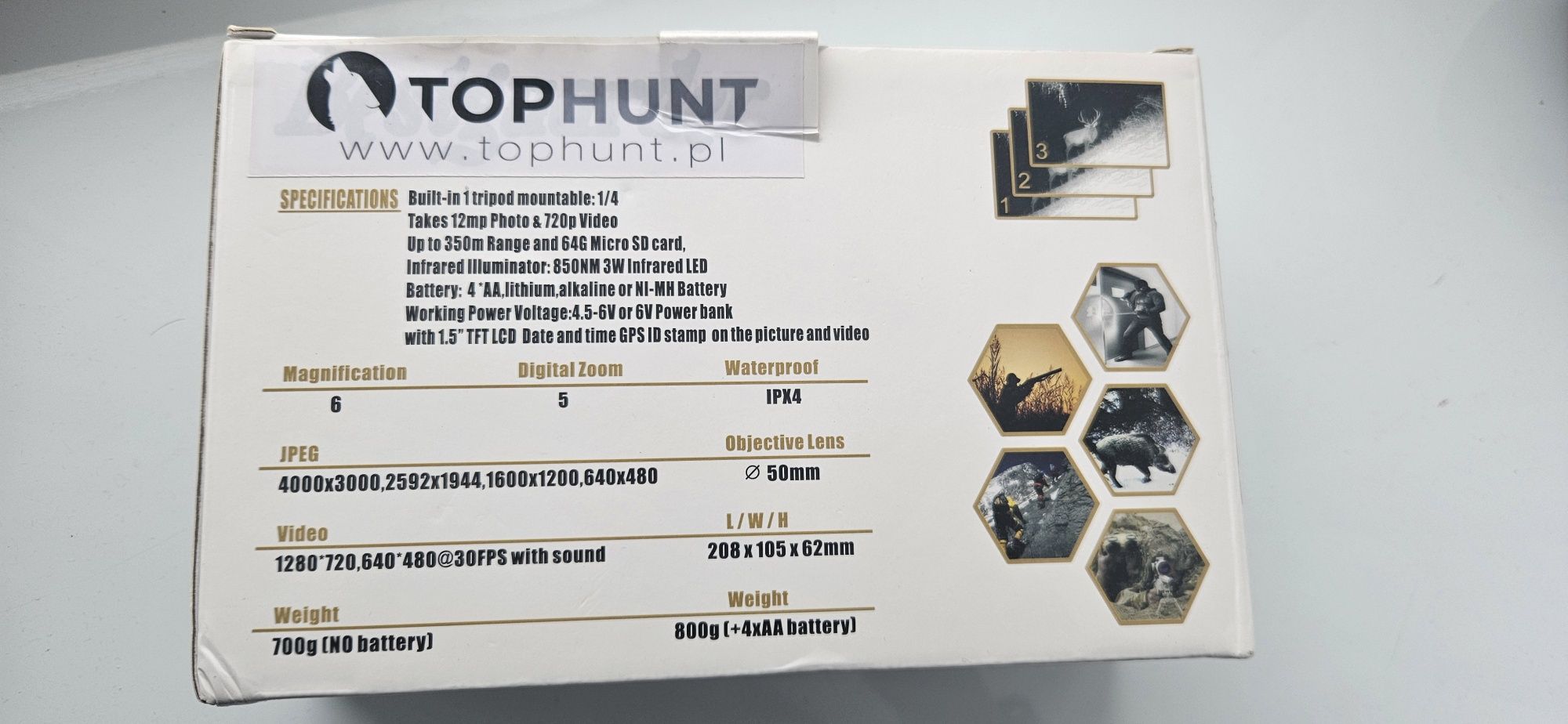 Tophunt WG-50 Plus прилад нічного бачення