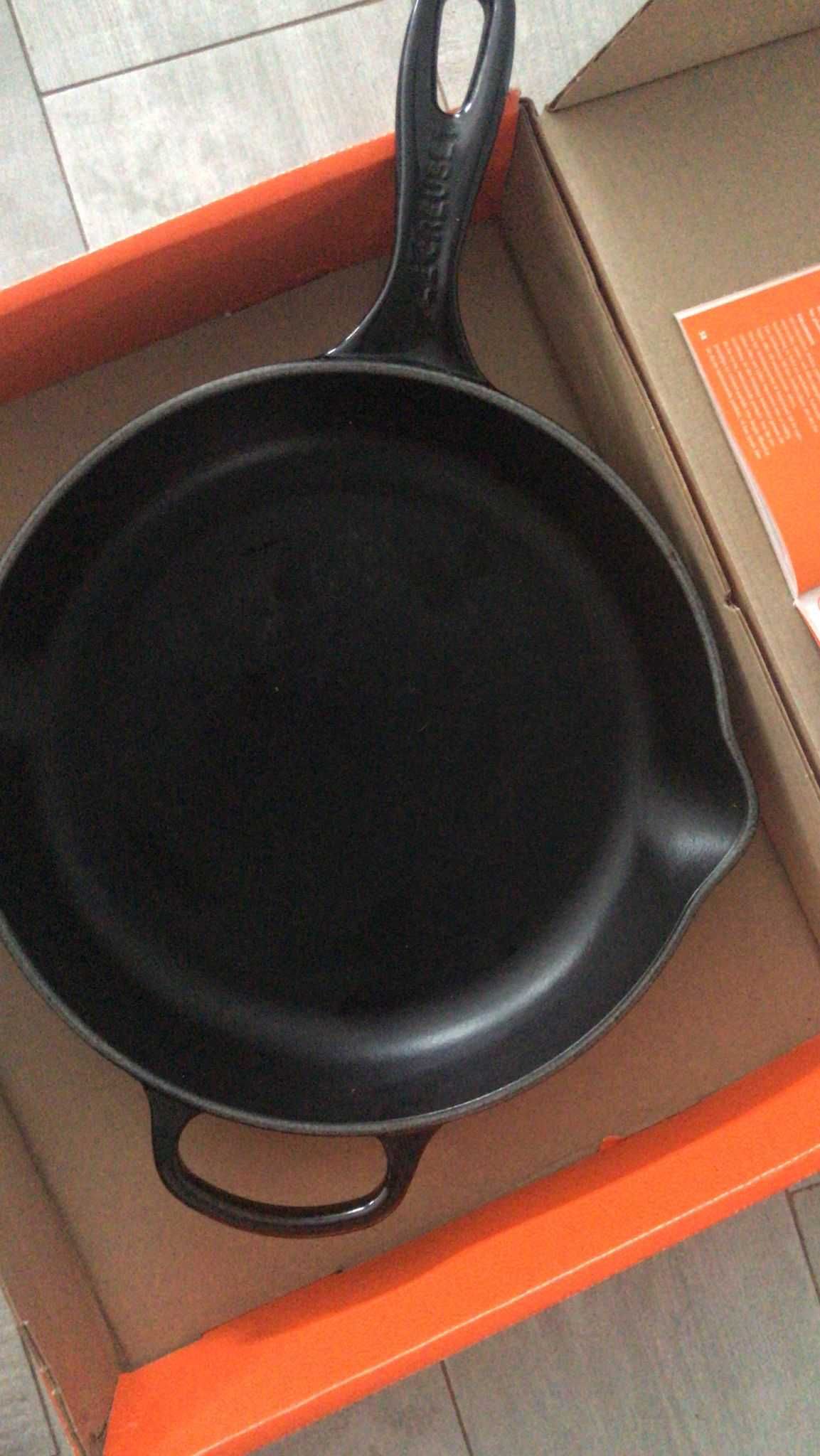 Le Creuset - frigideira em ferro fundido - quase nova