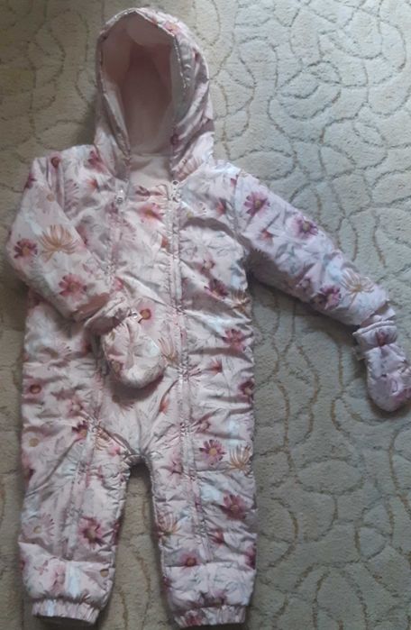 Комбінезон дитячий зимовий Next 1-1.5 рік 12-18 міс. зріст 70-80см