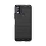 Etui silikonowe Carbon Case do Nokia C22 - czarne