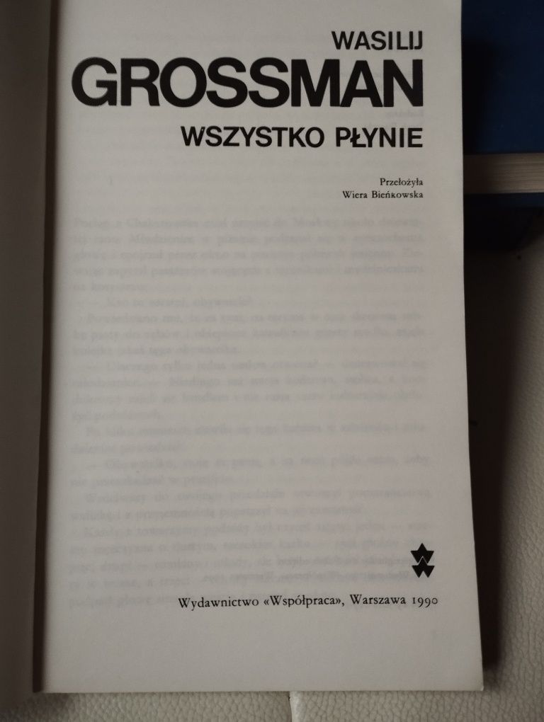 Grossman wszystko płynie