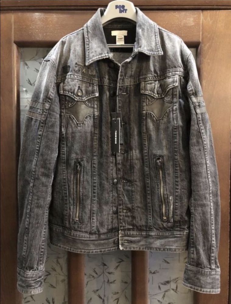 Diesel куртка джинсовая, лимитированная, XL (Bogner, Zilli, Prada)