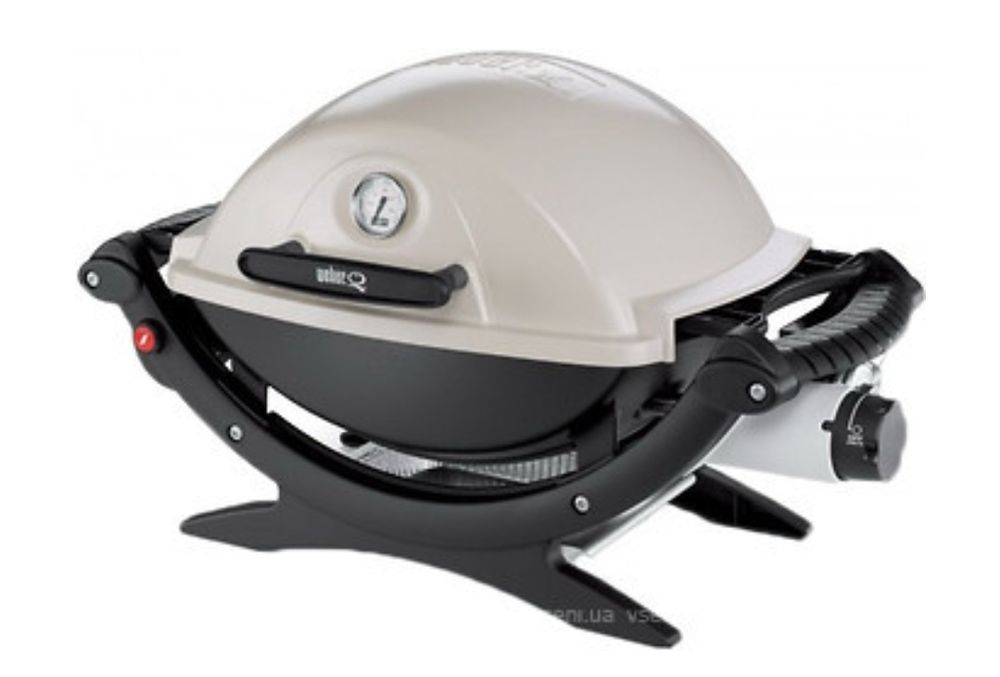 Гриль газовый Weber Q1000 серый, новый