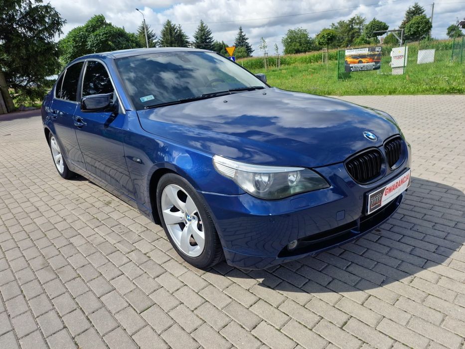 Bmw Serii5 E60 523i 2.2lpg m54 Manual Nawigacja Alufelgi moż zamiana