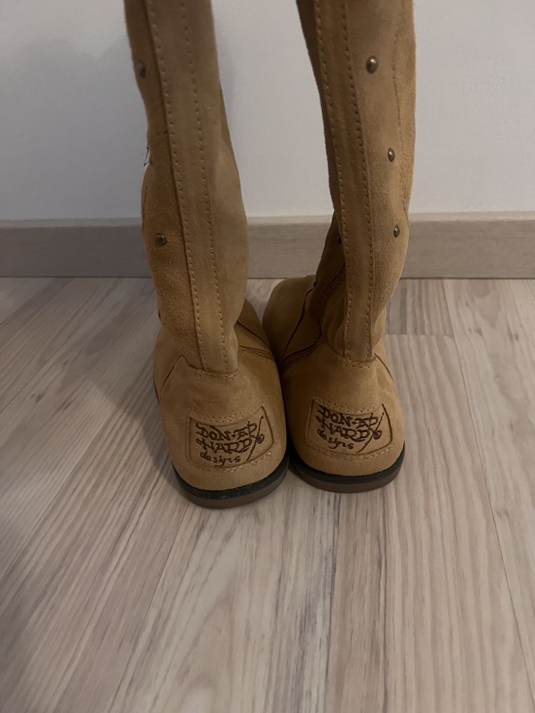 Unikatowe buty zimowe Ed Hardy rozmiar 40 jak NOWE