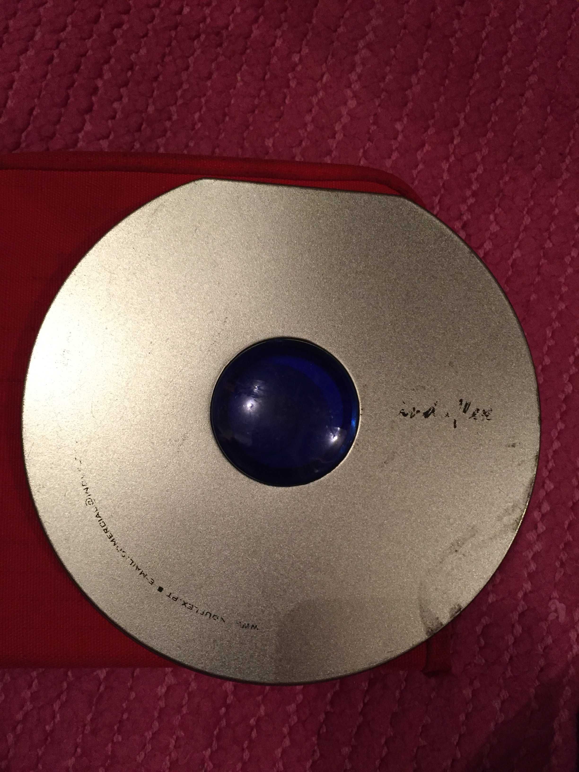 2 porta cds cinzento