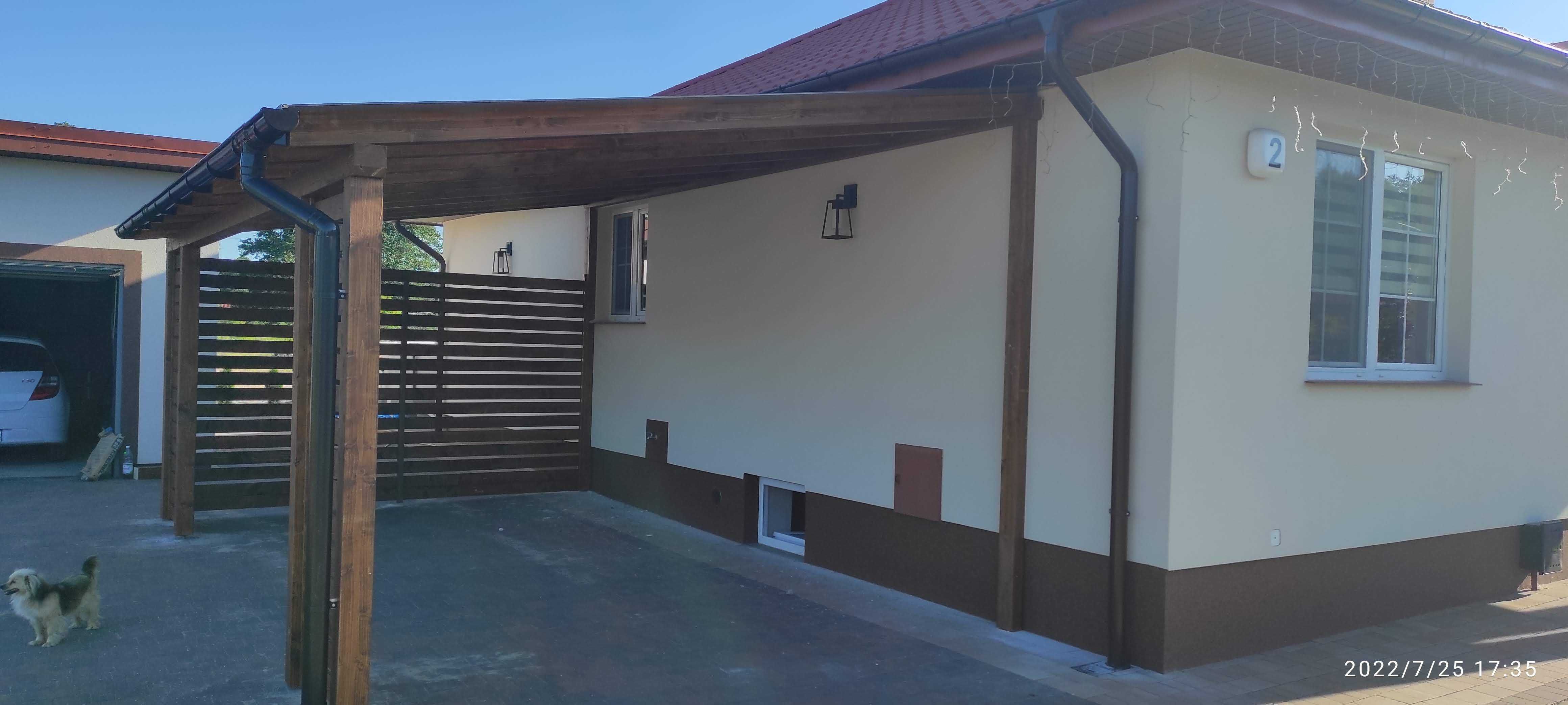 Wiata, carport, zadaszenie