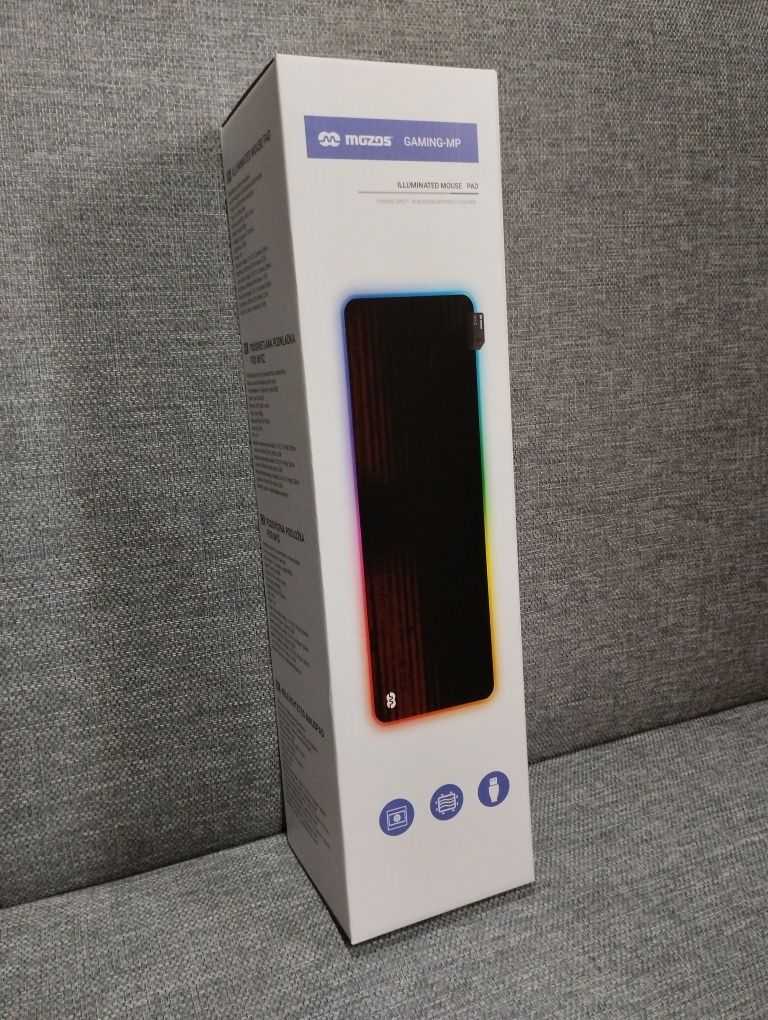 Podkładka Mozos Gaming-MP RGB