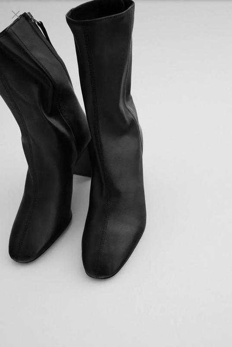 Шкіряні черевики, ботинки Zara