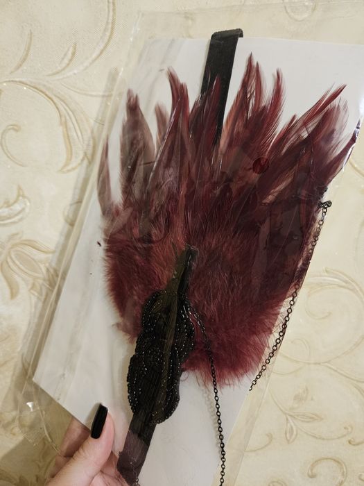 Украшения в стиле Гэтсби. Сумка,  перчатки,повязка