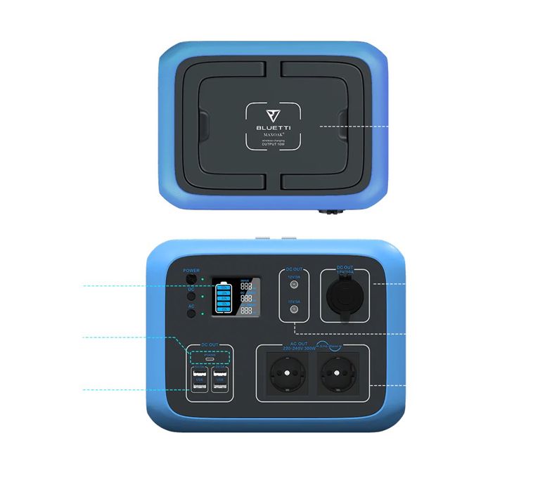 Електростанція BLUETTI AC50S 500