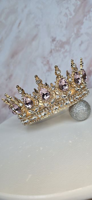 Корона на торт, диадема, діадема, тиара, тіара, обруч на свято, декор