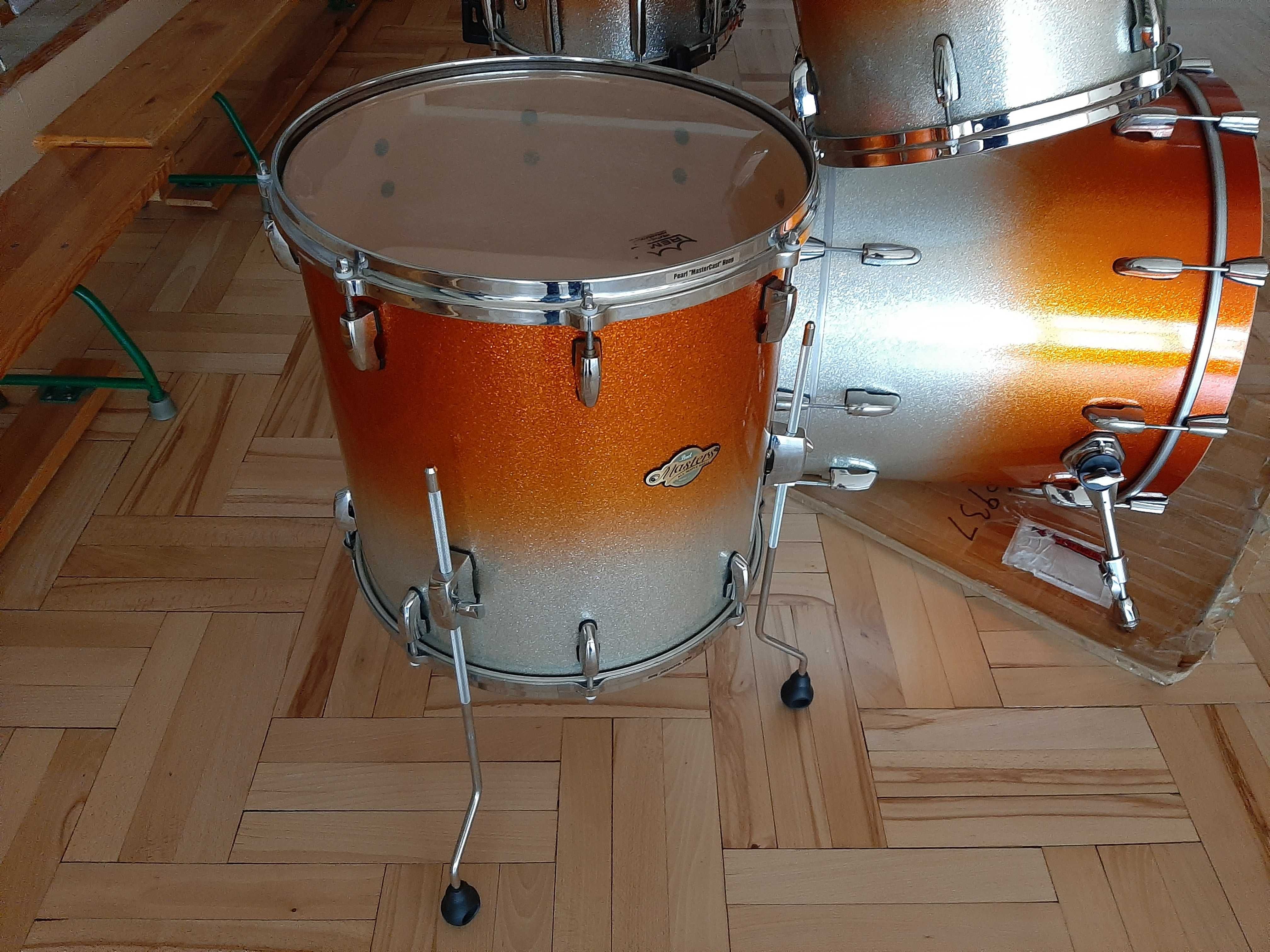 Perkusja Pearl Masters MCX Orange Sparkle Fade All Maple Shell