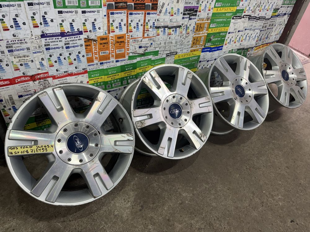Литі диски ford r16 5/112 7j et59 форд легкосплавні