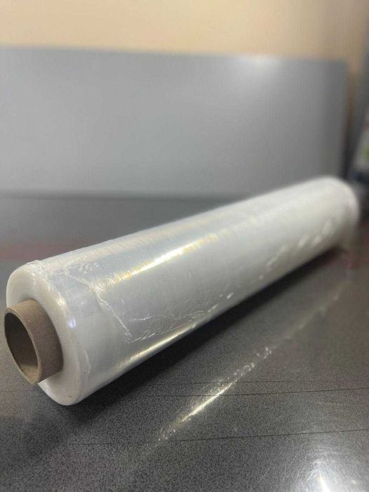 Стрейч пакувальний палетний первинний пленка плівка прозора 3 кг , опт