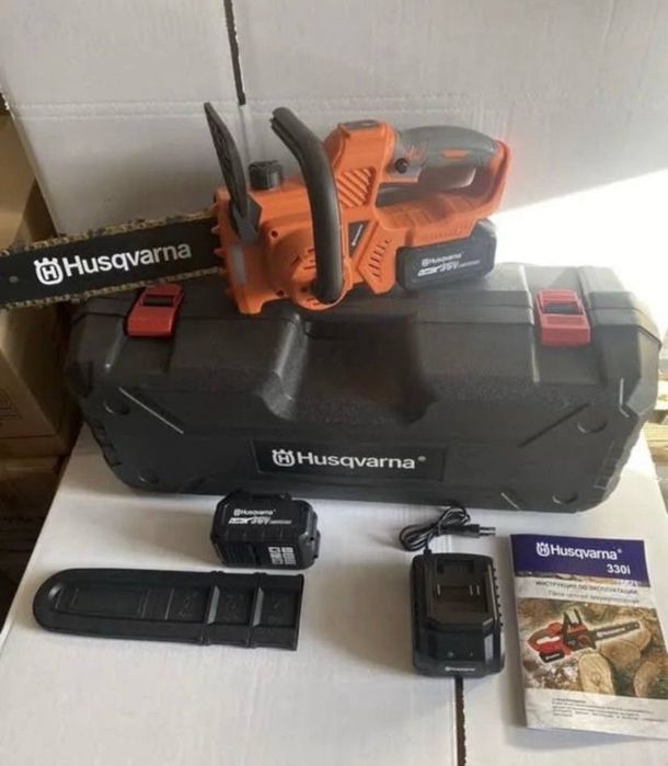 Аккумуляторная цепная пила Husqvarna 330i | 36V | 6.0 A/h