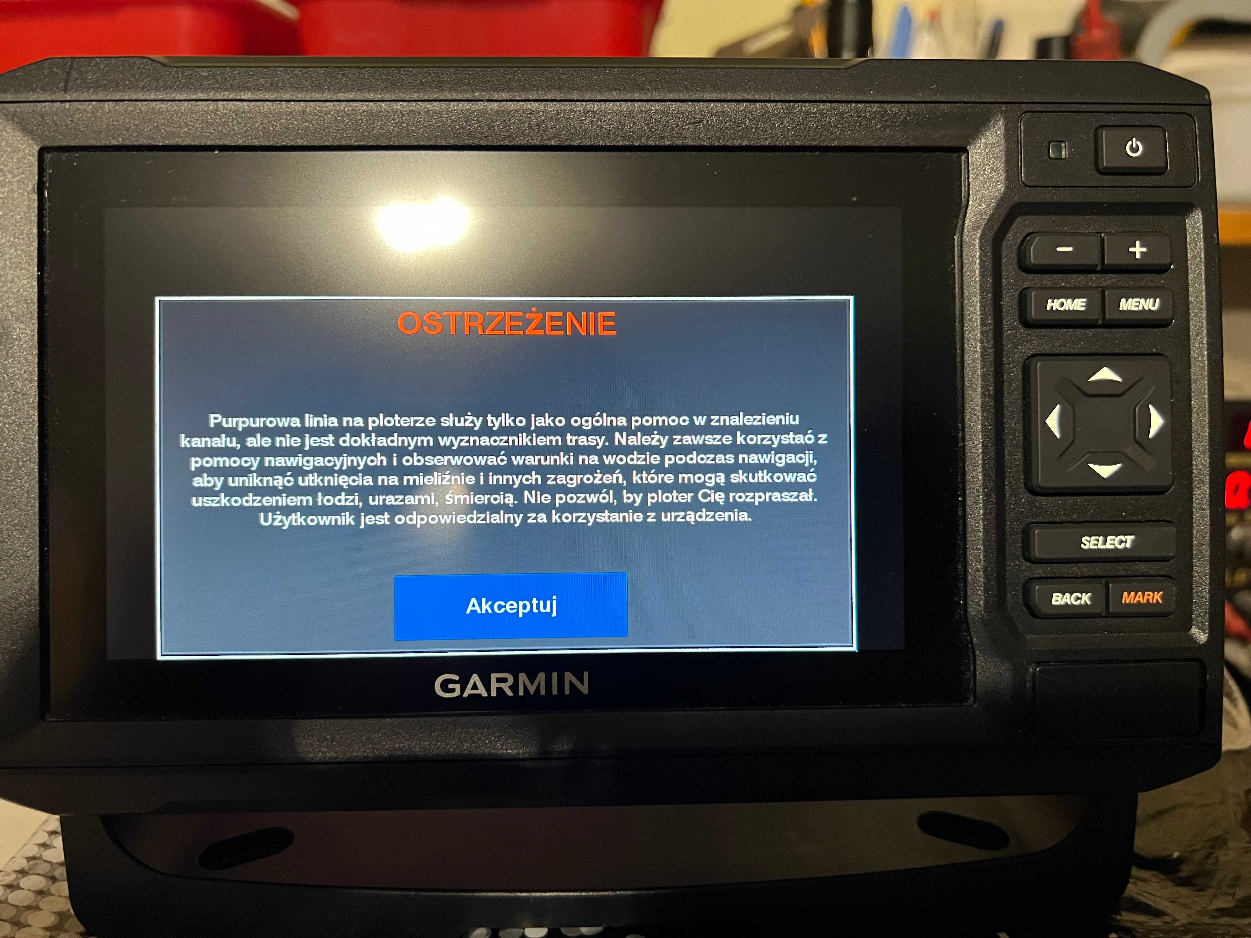 Garmin echomap plus 62sv