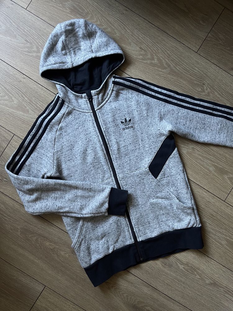 Худі на блискавці Adidas S фліс