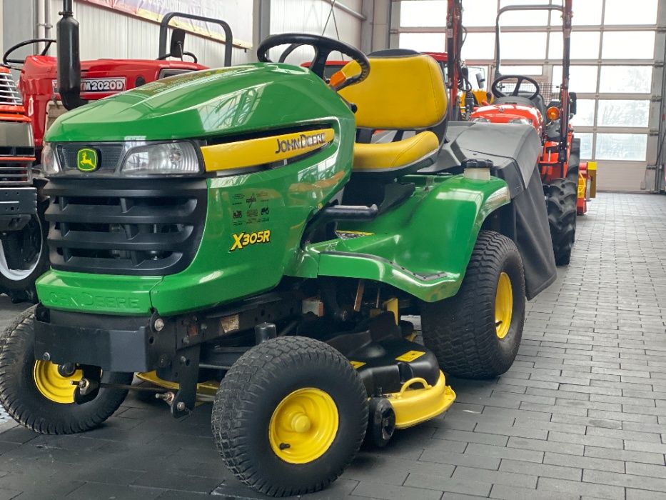 Traktorek Kosiarka John Deere X305 R / V-TWIN KAWASAKI !!!