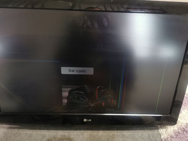 Tv LG uszkodzony