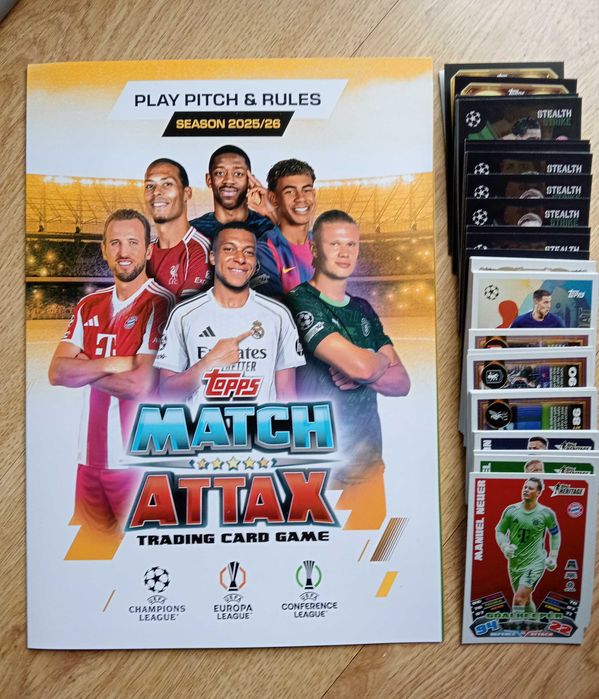 Cartas match attax2025/26 e 2024/25