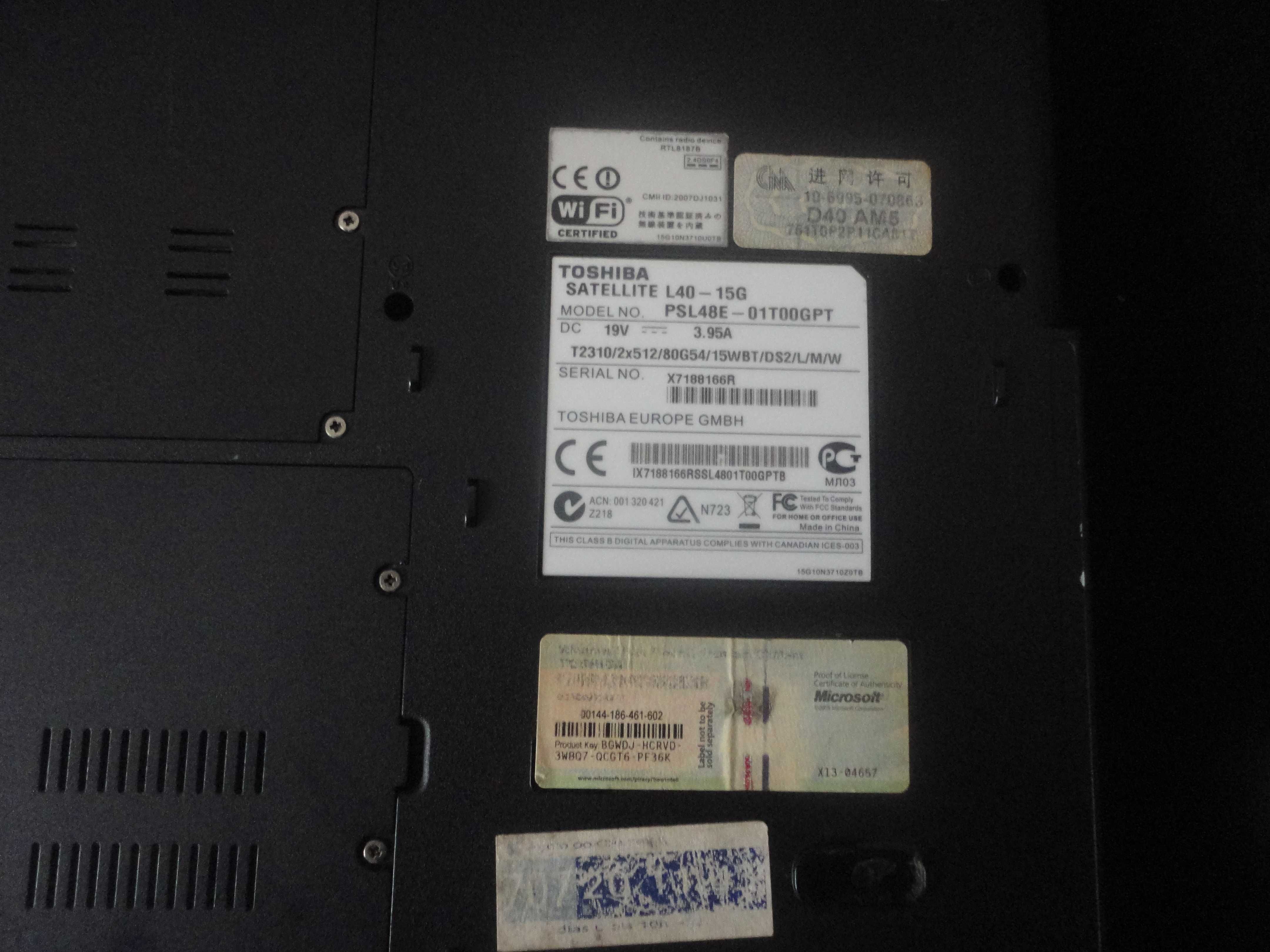 Toshiba com win 8.1 pronto a funcionar