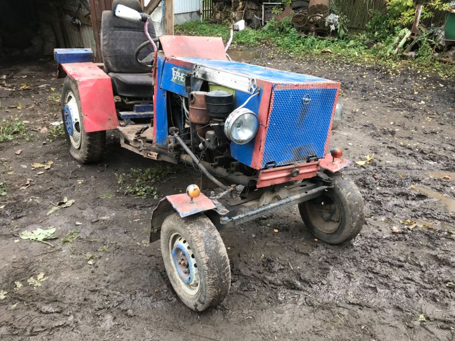 Трактор саморобний