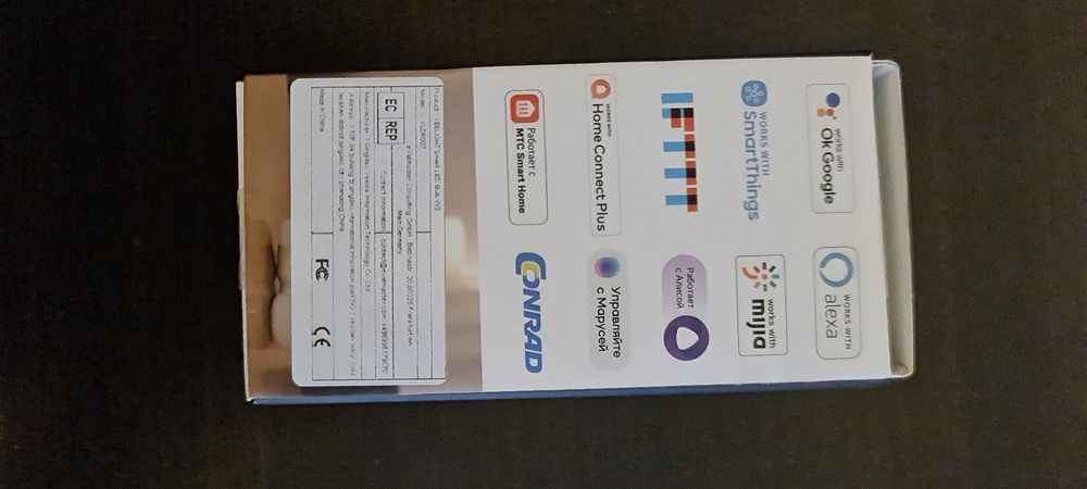 Smart LED YEELIGHT  Bulb W3 E27 RGB – NOWA – 900 lm | Wi-Fi | Smart H