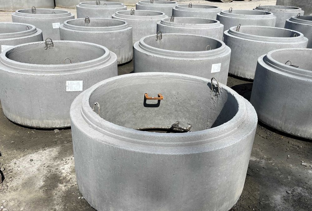 Kręgi betonowe fi 1000, krąg, studnia, zbiornik na deszczówkę, pokrywy