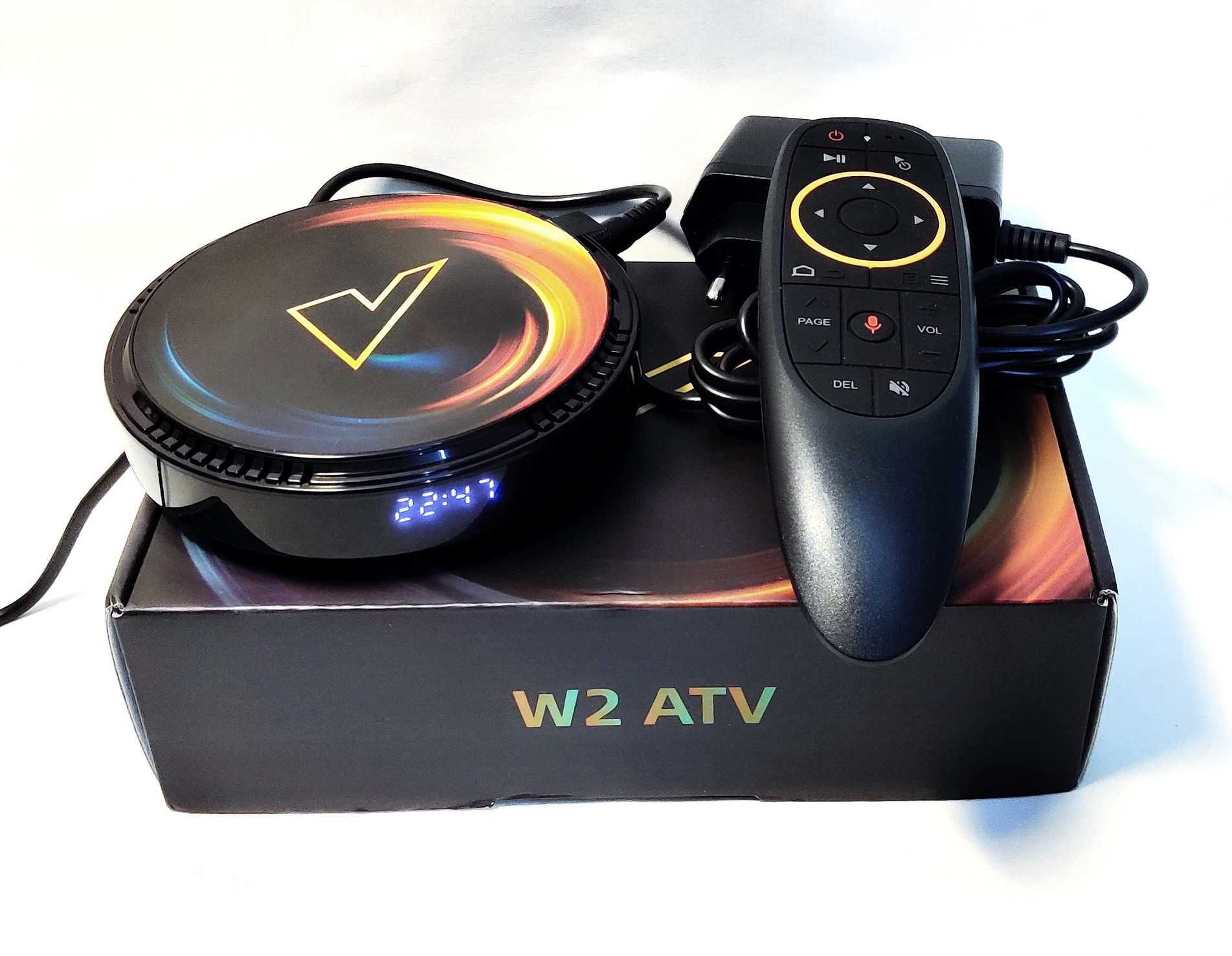 Vontar W2 TV BOX 2/16Gb + голосовой пульт с гироскопом G10