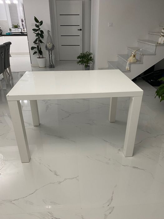 Stół biały połysk 120x80x77