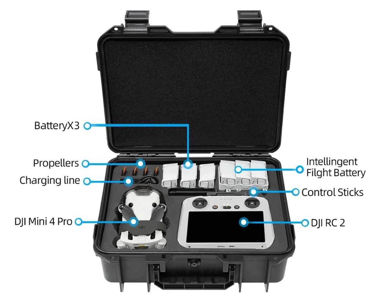 Walizka torba HARD dron DJI Mini 3 / Mini 3 Pro / Mini 4 Pro NOWA