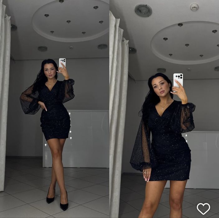 Продам блестящее платье